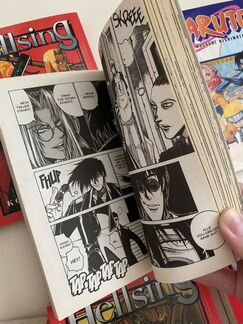 Манга на немецком Hellsing Naruto Death Note