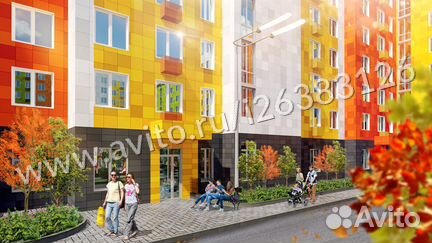1-к квартира, 25.8 м², 5/7 эт.