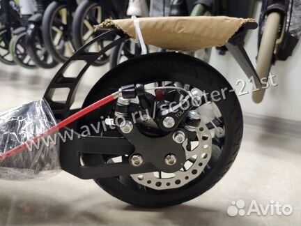 Самокат взрослый с амортизаторами