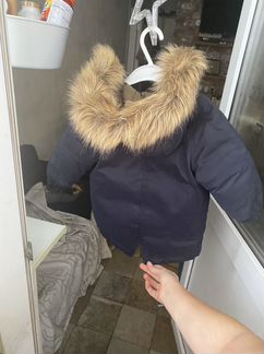 Пуховик парка Zara baby 86