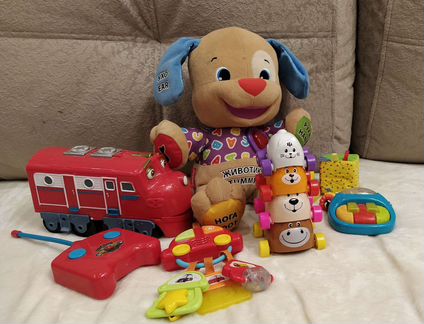 Развивающие игрушки для ребенка с рождения пакетом