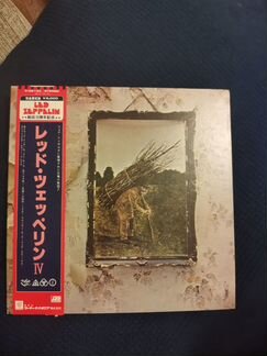 Винил Led Zeppelin IV/4. Оригинал. 1971. Япония