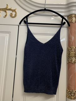 Базовая Майка топ в стиле Valentino