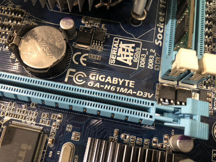 H61MA + G620 + 4GB DDR3