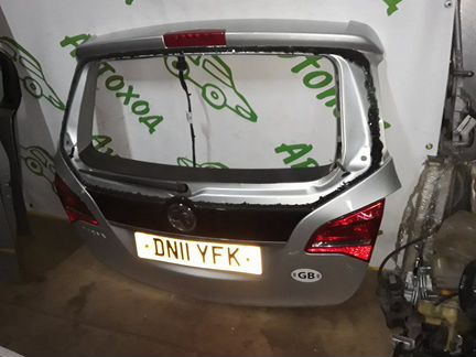 Дверь багажника без стекла задняя Opel Meriva B