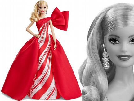 Новая Barbie праздничная коллекционная mattel