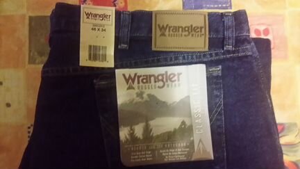Джинсы мужские Wrangler 46х34 из США