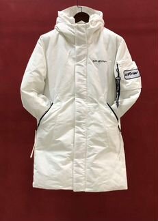 Парка off white зимняя