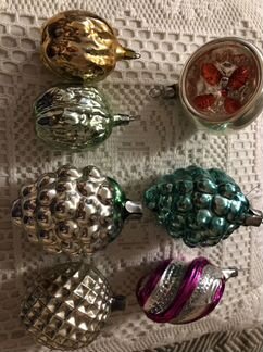 Елочные игрушки СССР