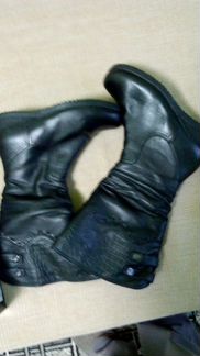 Зимние кожанные сапоги 39 размер