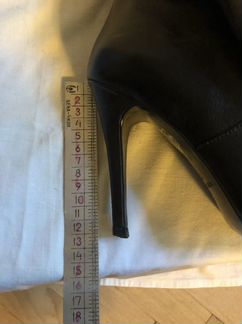 Сапоги ботфорты на шпильках