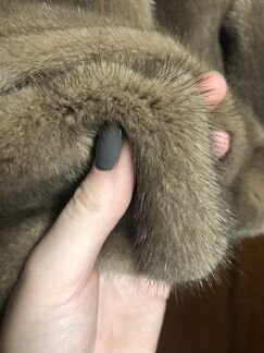 Норковый полушубок новый