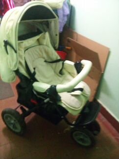 Коляска кожаная capella s-901 сибирь