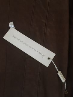 Дубленка -кожаное пальто