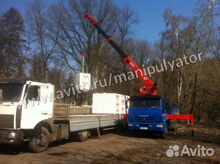 Аренда манипулятора / Услуги манипулятора