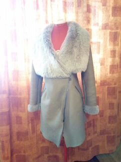 Дубленка из овчины с отделкой тосканой