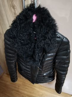 Куртка кожаная