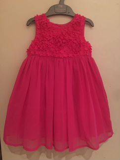 Платье Mothercare розовое 9-12м