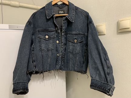 Джинсовая куртка zara