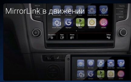 Активация Mirrorlink в движении