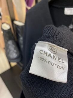 Джемпер Chanel беж и чёрный