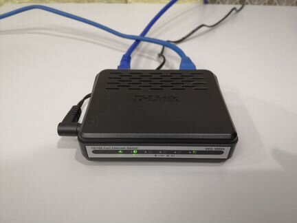 Новый Свич коммуникатор проводной D-Link DES-1005A