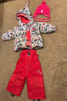 Зимний комплект Gusty + шапка Reima