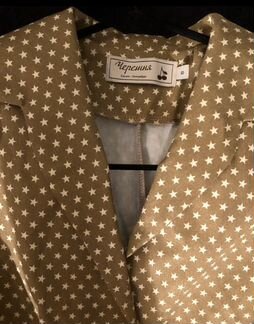 Платье Черешня, unique fabric