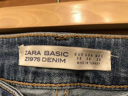 Джинсы Zara eur 38