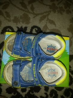 Сандали кожаные 21 р