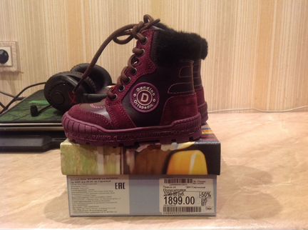 Ботинки сапожки зима dandino новые