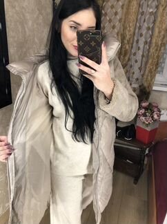 Пуховик пальто