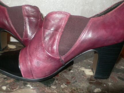 Ботильоны туфли кожа р.38 (Испания)