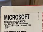 Лицензионный диск Windows 7 starter 32(наклейка)