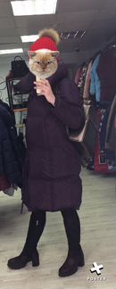 Пуховик одеяло фиолетовый