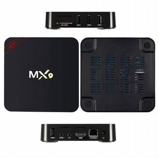 Smart TV приставка MX9 RAM 1GB ROM 8GB