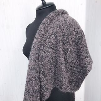 Косынка бактус 100 кашемир с пайетками