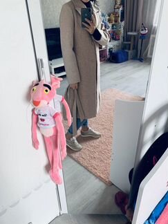 Пальто бежевое новое