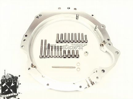 Переходная пластина для двс VR38dett с кпп BMW GS5