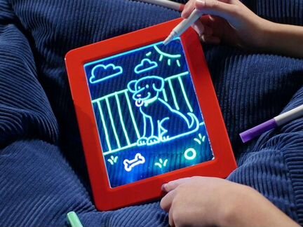 Волшебный планшет для рисования с подсветкой Magic