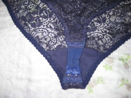 Красивое кружевное боди р. 50/167-170 темно-синее