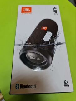 Блютуз колонка jbl flip 5 чёрная