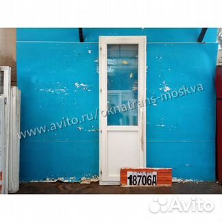 Двери деревянные Б/У 2200(В) Х 700(Ш) балконные