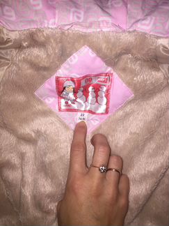 Зимний комбинезон для девочки