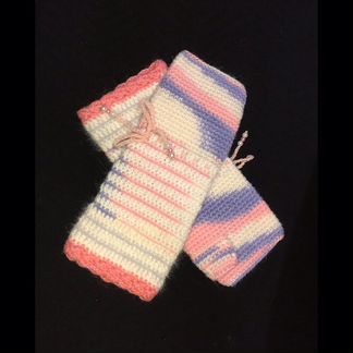 Митенки.ангора.белый