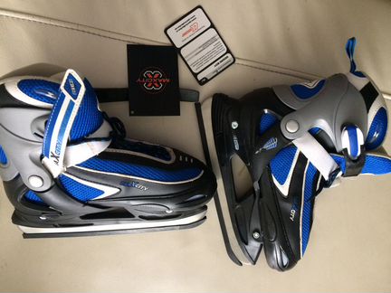 Коньки ледовые 38-41размер Maxciti
