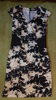 Платье шёлк и полиэстер