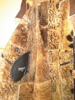 Кожанное пальто