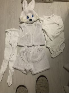 Новогодний костюм зайчика