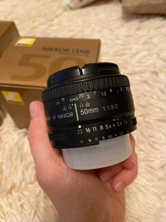 Объектив Nikon 50mm f/1.8G AF-S Nikkor